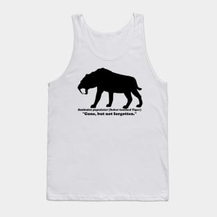 Smilodon populator (Saber-toothed Tiger) Tank Top